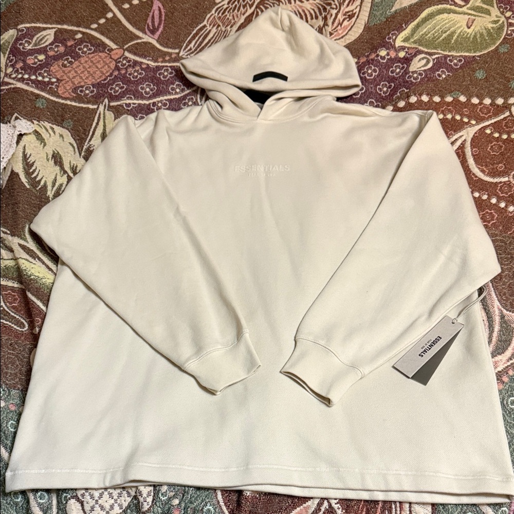 Essentials Off-White Hoodie for Men